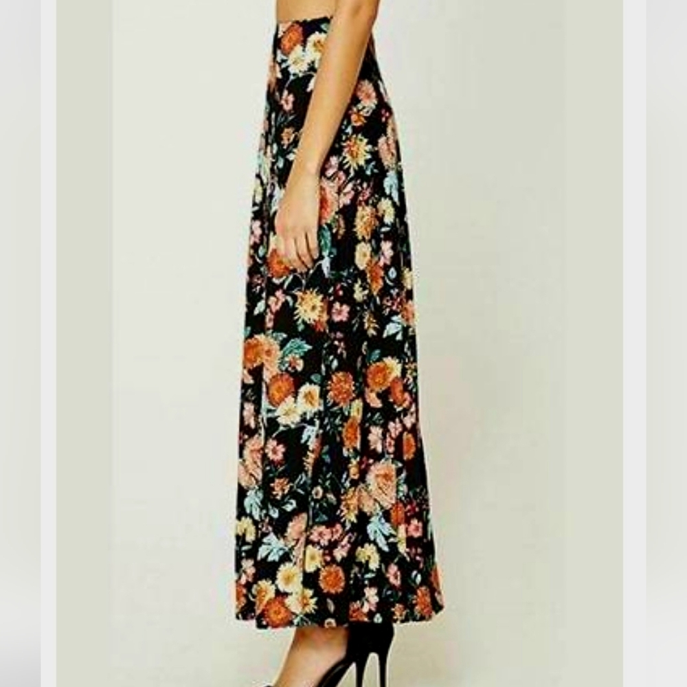 Forever 21 Floral Maxi Skirt